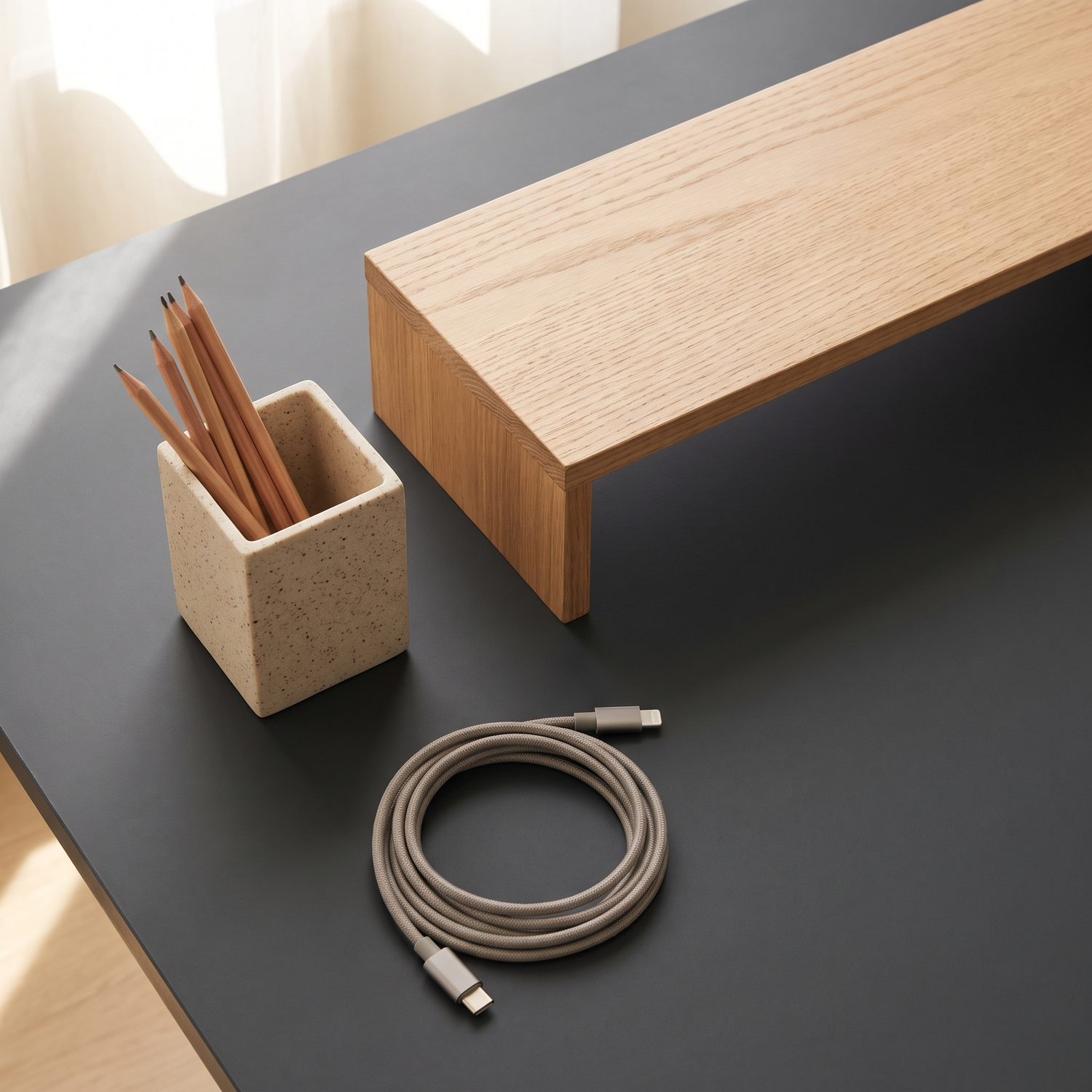 DESKMAXERS — desk setup flat-lay