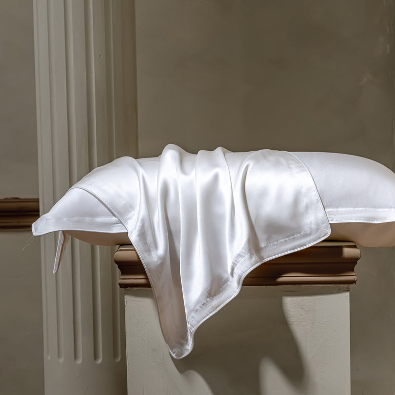 Mulberry Silk Pillowcase — on display