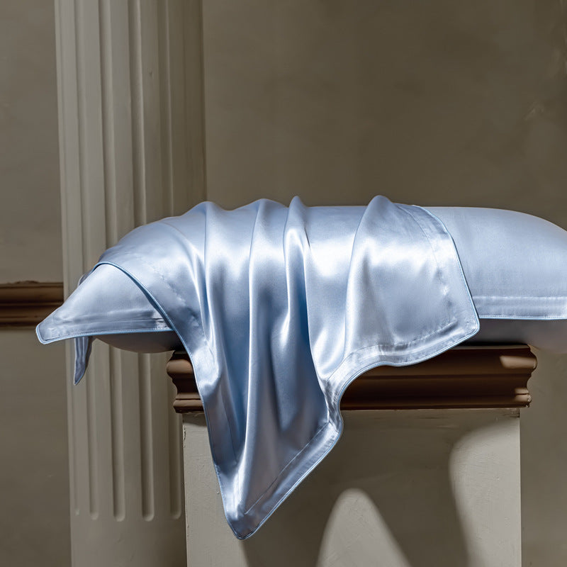 Mulberry Silk Pillowcase — in use