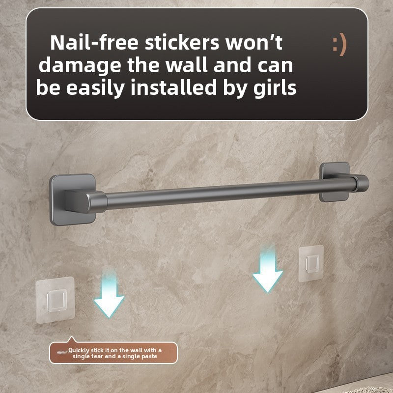 No-Drill Wall-Mounted Slipper Rack
