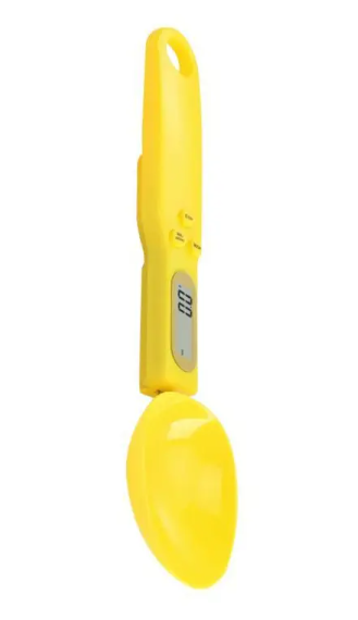 Digital measuring spoon scale color option