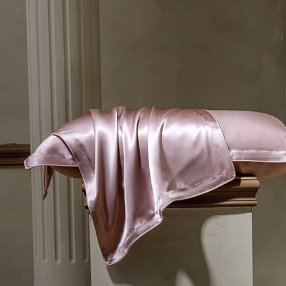 Mulberry Silk Pillowcase — close-up