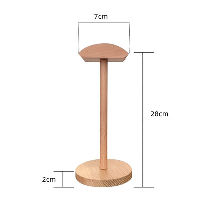 Wooden Headphone Stand
