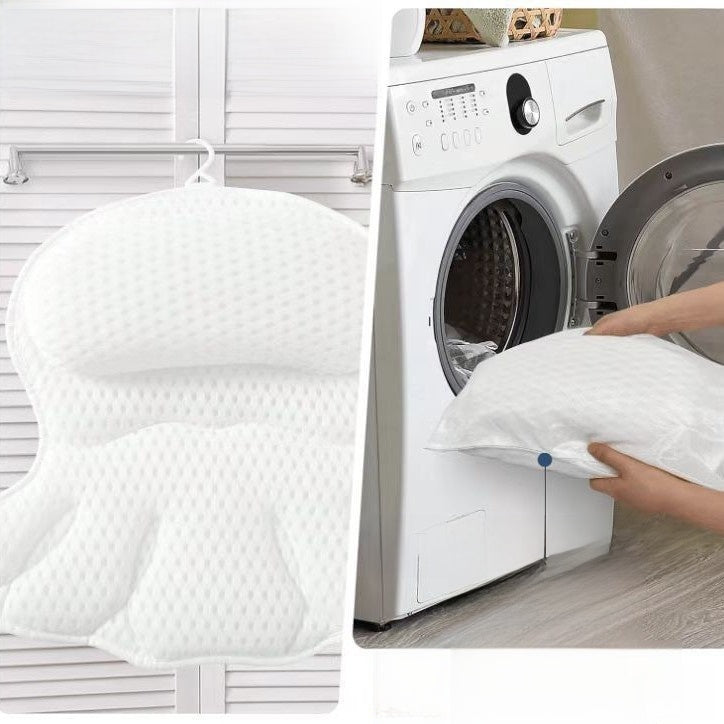 Machine Washable 4D Bath Pillow