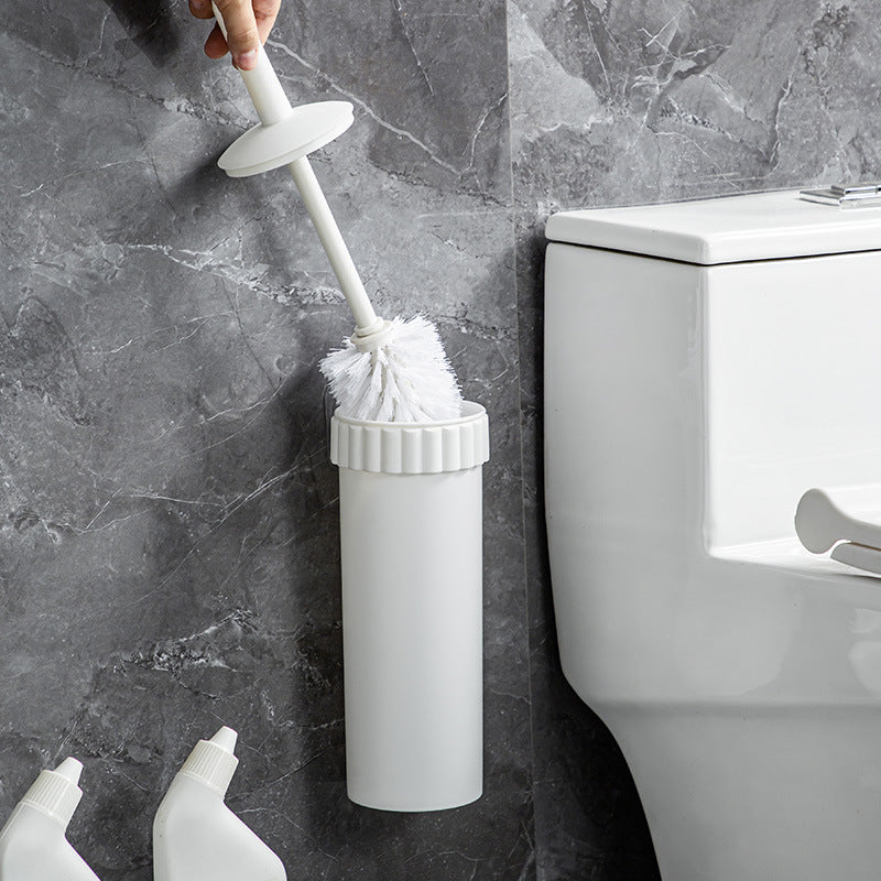 Soft-Bristle Toilet Brush with Holder