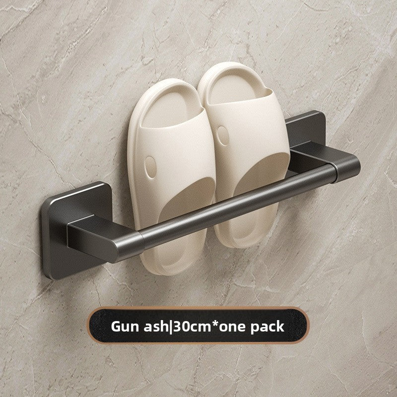 No-Drill Wall-Mounted Slipper Rack