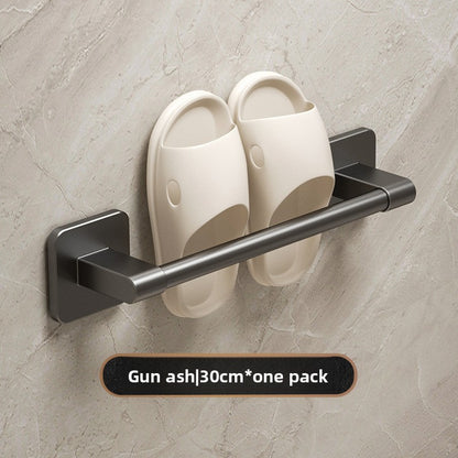 No-Drill Wall-Mounted Slipper Rack