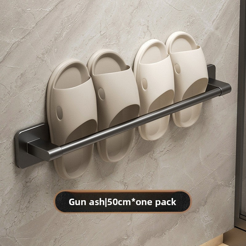 No-Drill Wall-Mounted Slipper Rack
