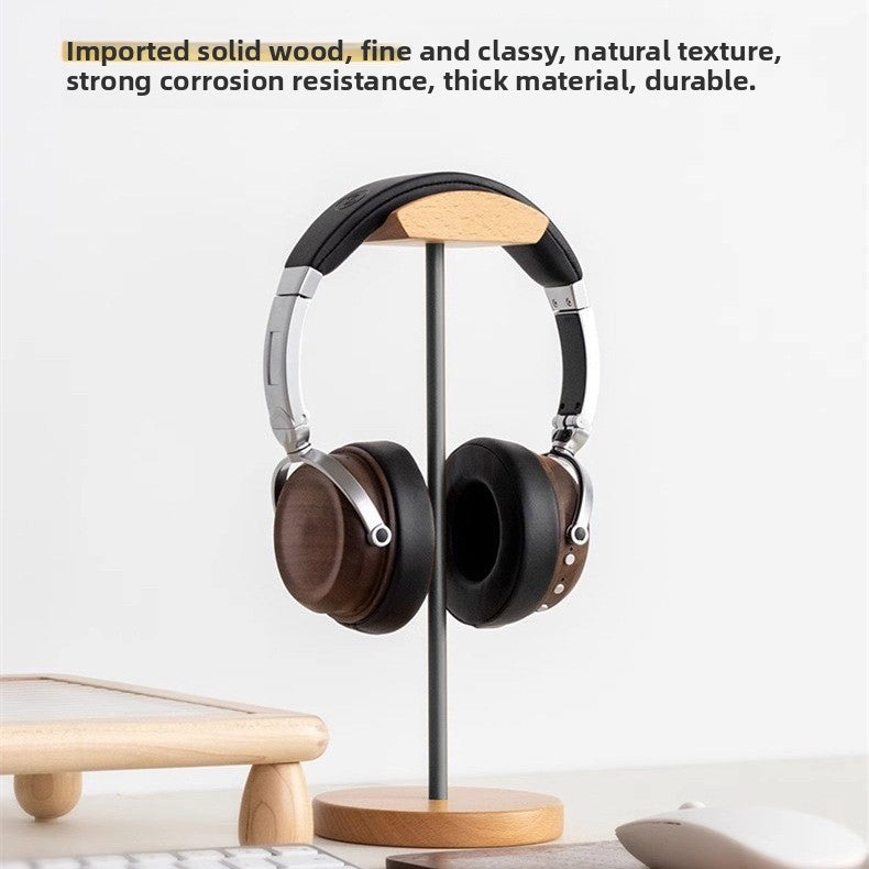 Wooden Headphone Stand