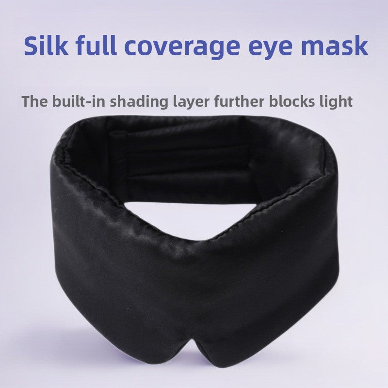 Mulberry Silk Sleep Eye Mask — detail view