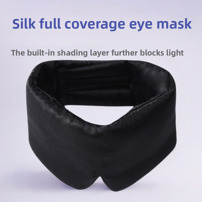 Mulberry Silk Sleep Eye Mask — detail view