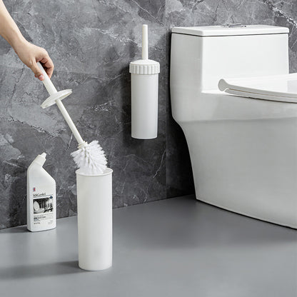 Soft-Bristle Toilet Brush with Holder