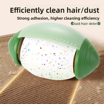 Washable Lint Roller Reusable Adhesive Pet Hair Remover — detail view
