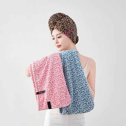 Quick-Dry Microfibre Hair Towel Wrap
