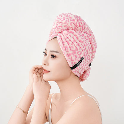Quick-Dry Microfibre Hair Towel Wrap