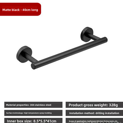 304 Stainless Steel Bathroom Towel Bar