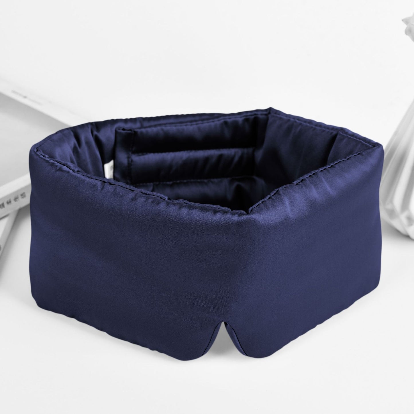 Mulberry Silk Sleep Eye Mask — size comparison