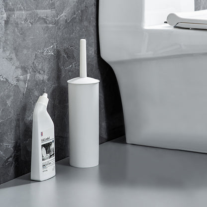Soft-Bristle Toilet Brush with Holder