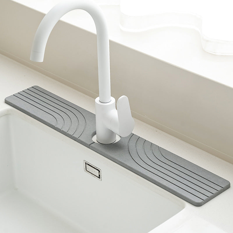 Absorbent Diatomite Bath Mat — front view