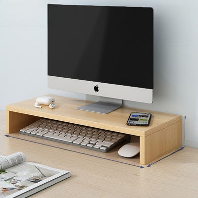 Computer Monitor Stand Desktop Riser — front view