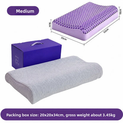 TPE Deep Sleep Pillow Core — size comparison