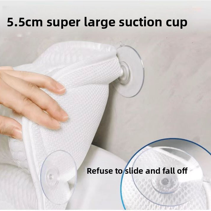 Machine Washable 4D Bath Pillow