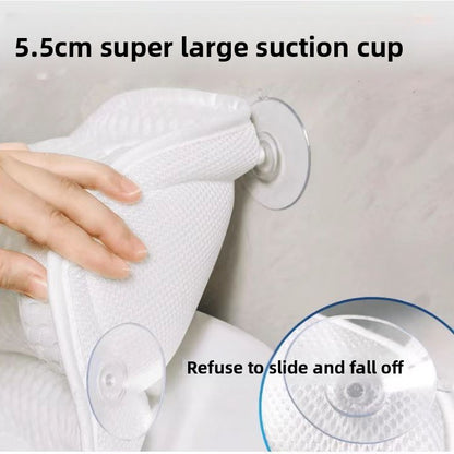 Machine Washable 4D Bath Pillow