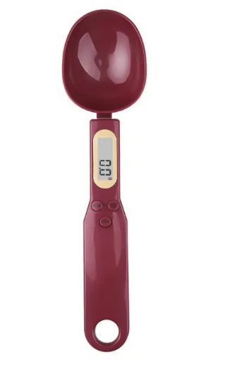 Digital measuring spoon scale color option