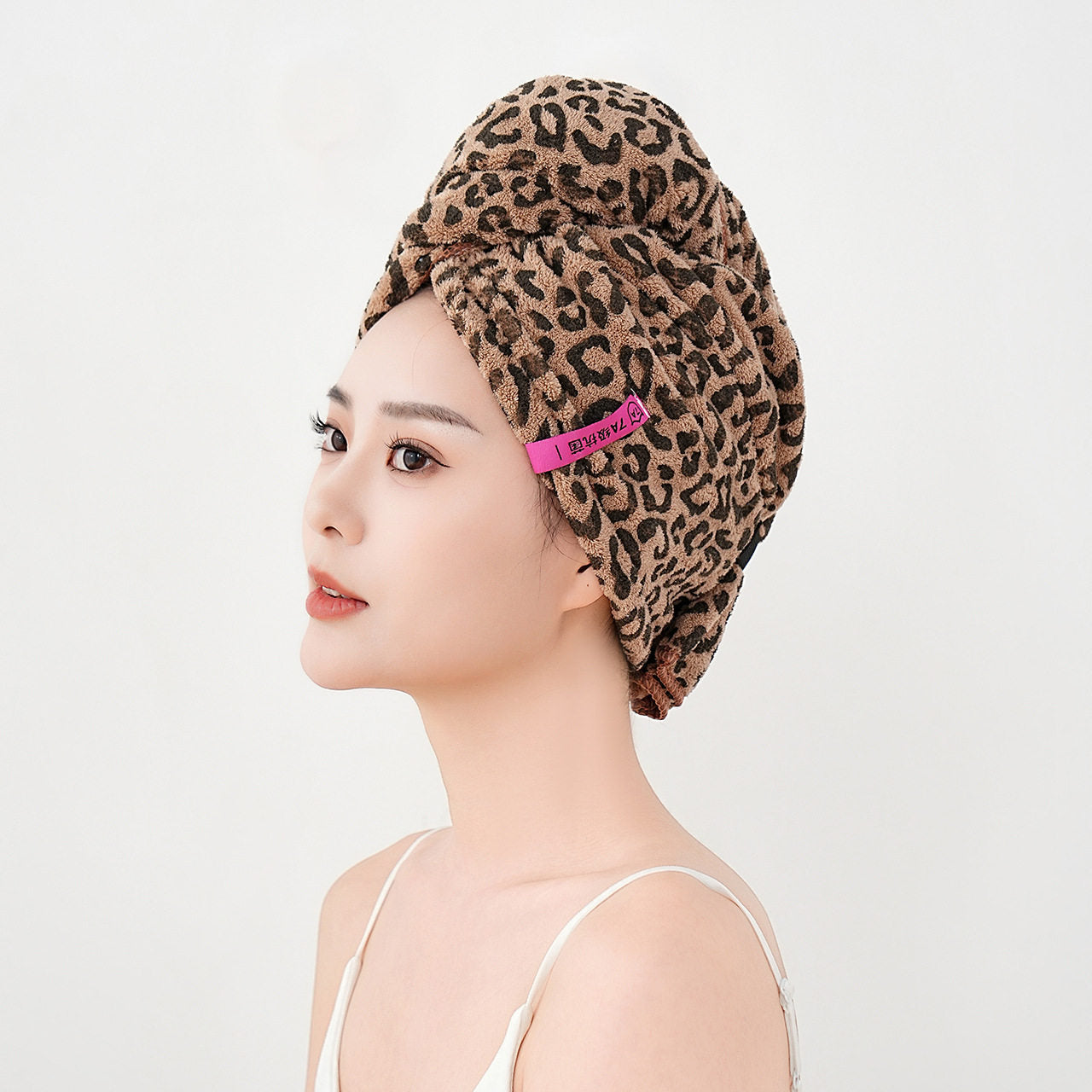 Quick-Dry Microfibre Hair Towel Wrap