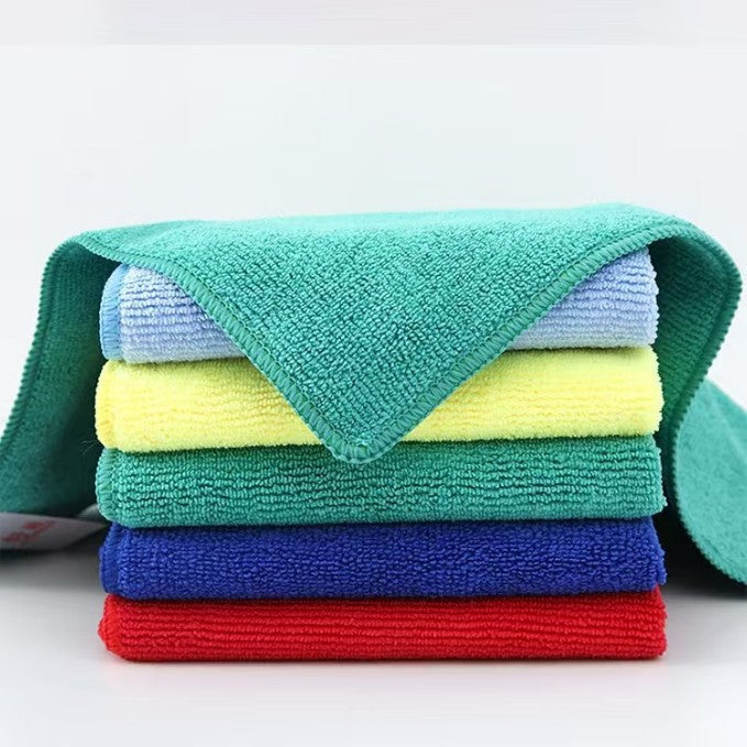 300g Microfiber Cleaning Towel Multipurpose Absorbent Cloth — close-up