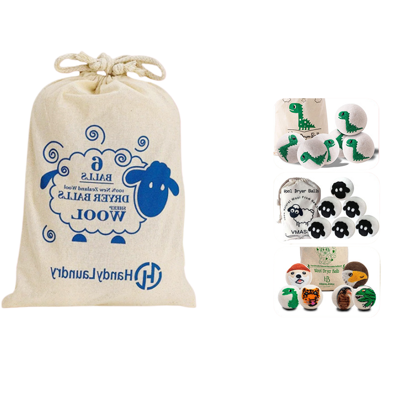 Wool Dryer Balls (6-Pack)