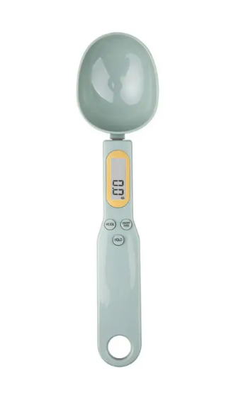 Digital measuring spoon scale color option