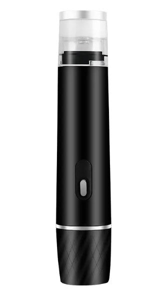 Handheld vacuum food sealer shown in white and black color options